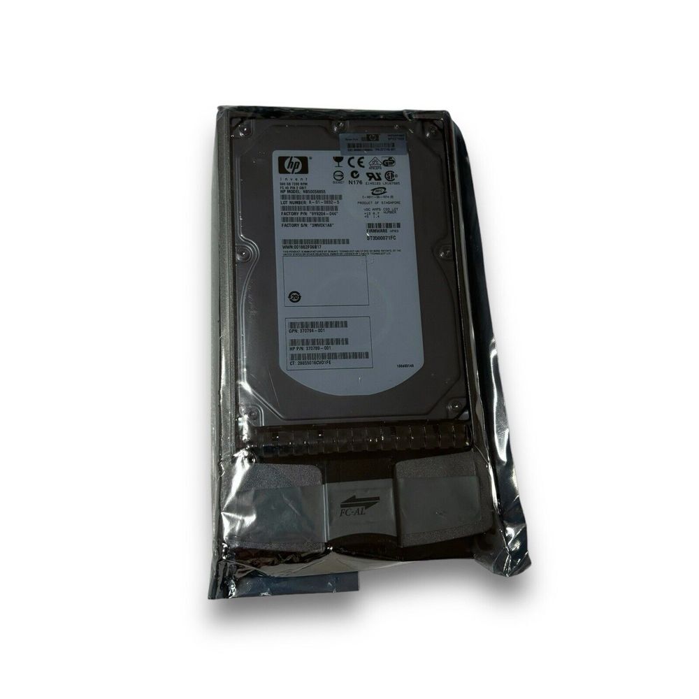 HP NB50058855 500GB 7200 RPM FC 40‎ PIN 2 GBIT HARD DRIVE